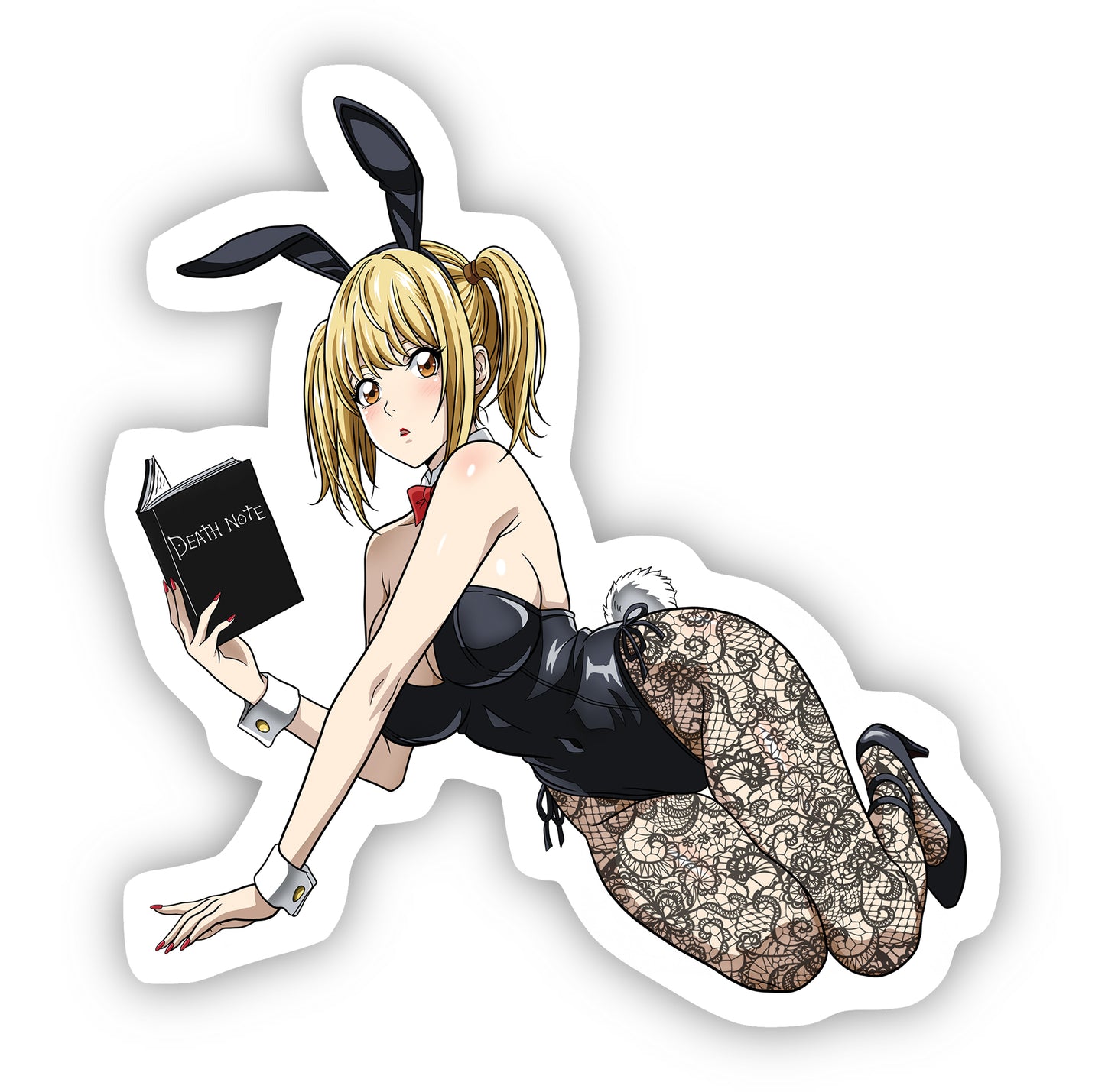 Death Note Bunny Misa Amane Stockings Sticker