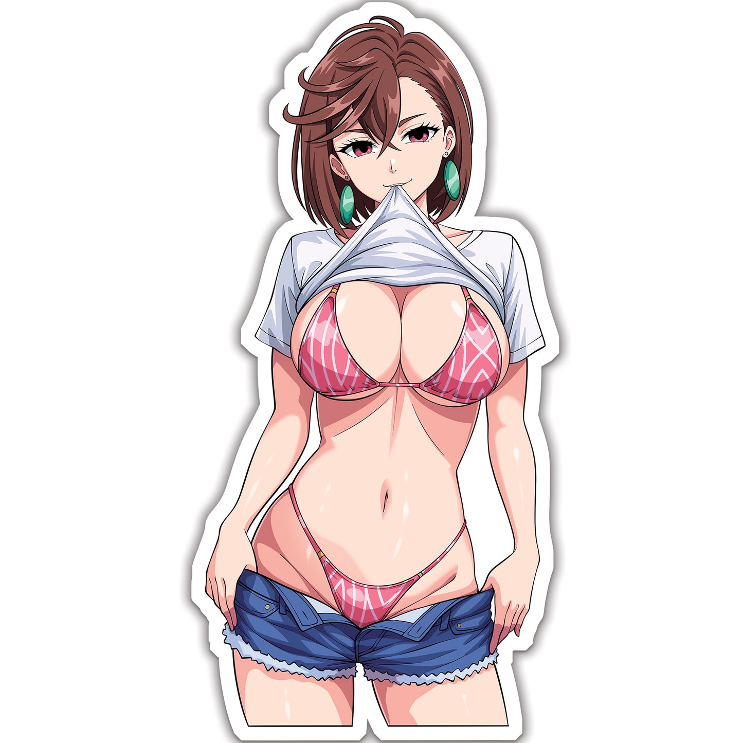 Dandadan Momo Ayase Sticker
