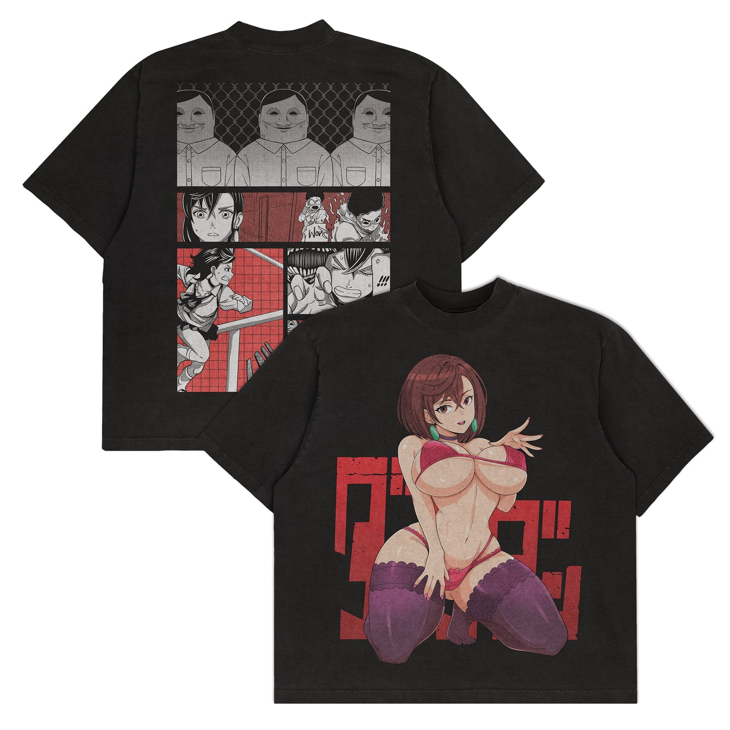 Dandadan Momo's Super Naturals F&B Print - Tee