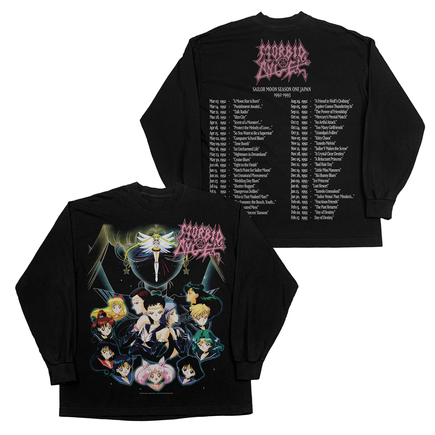 Morbid Angel x Sailor Moon F&B print - CC 6014