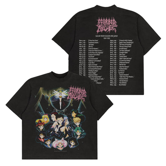 Morbid Angel x Sailor Moon F&B print - Tee