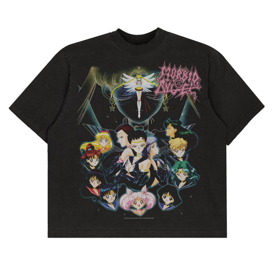 Morbid Angel x Sailor Moon F&B print - Tee