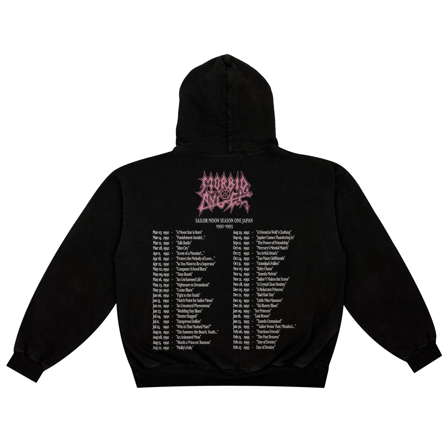 Morbid Angel x Sailor Moon F&B print - Hoodie