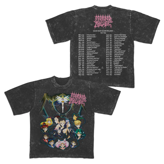 Morbid Angel x Sailor Moon F&B print - Mineral Wash *limited*