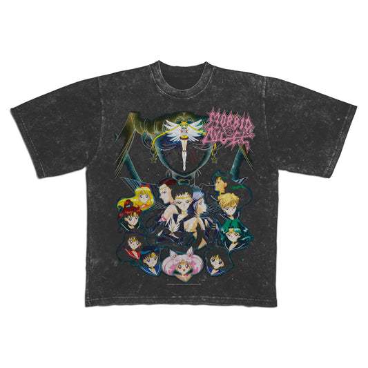 Morbid Angel x Sailor Moon F&B print - Mineral Wash *limited*