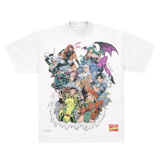 Marvel vs. Capcom Ladies - LAA 1801 White *Limited*