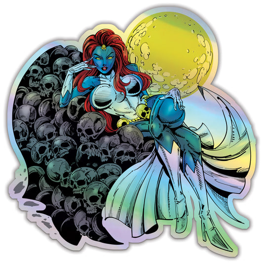 X-men "Mystique" Holographic Sticker
