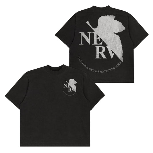 Neon Genesis Evangelion: NERV logo F&B print - Tee