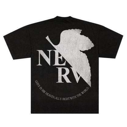 Neon Genesis Evangelion: NERV logo F&B print - Tee