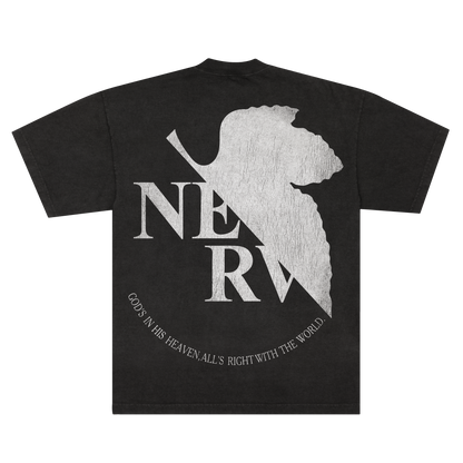Neon Genesis Evangelion: NERV logo F&B print - Tee