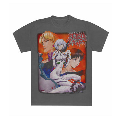 Morbid Angel x Evangelion "Tears" F&B print - Tee