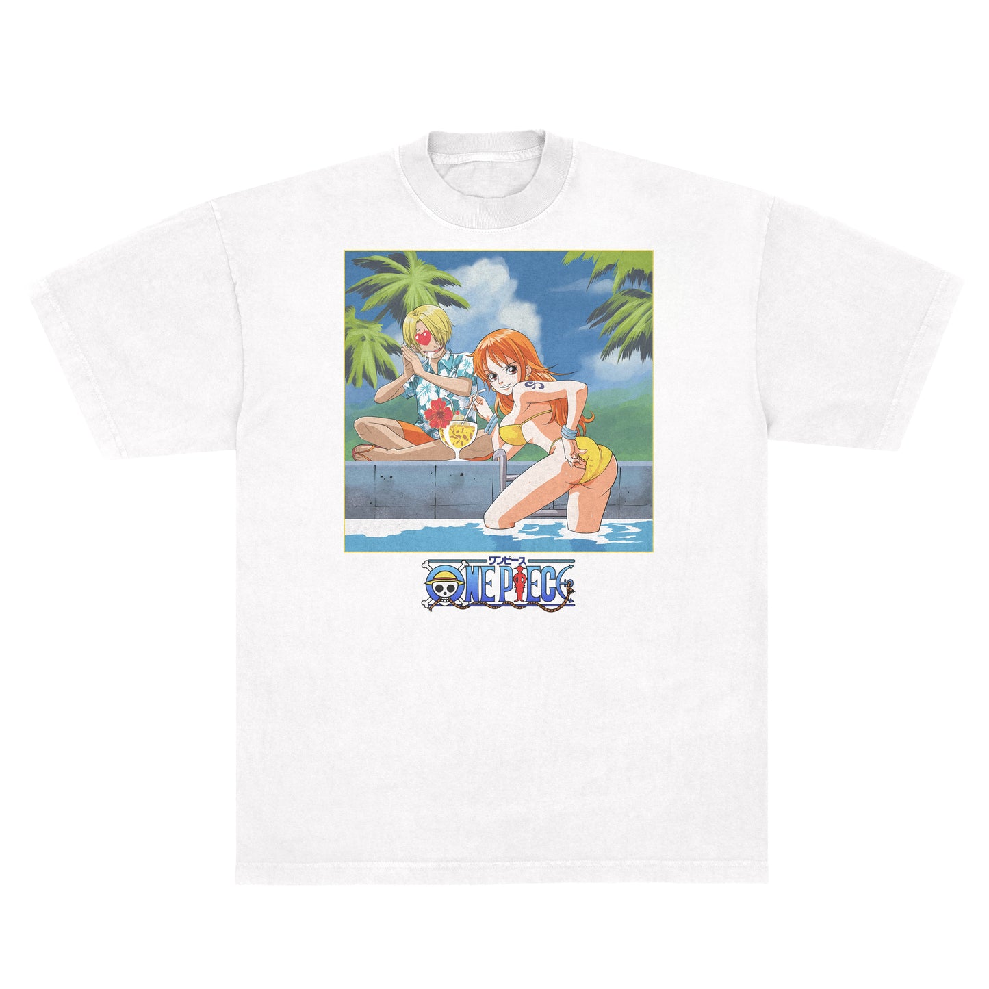One Piece Nami "Pool Day" - LAA 1801 White *Limited*