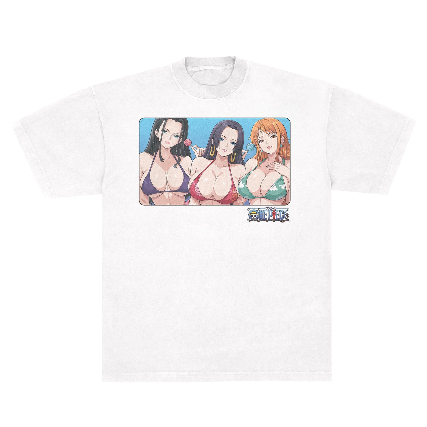 One Piece 3 Girls - LAA 1801 White *Limited*