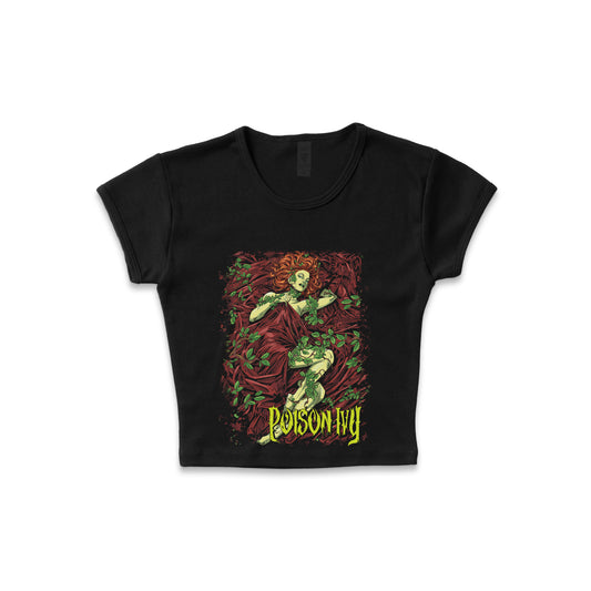 Poison Ivy "Bedding" - LAA Baby Rib Crop Top