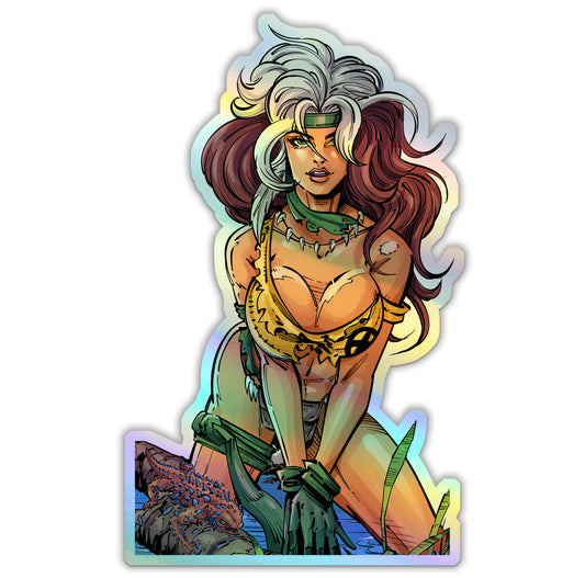 Rogue Savage Land Holographic Sticker