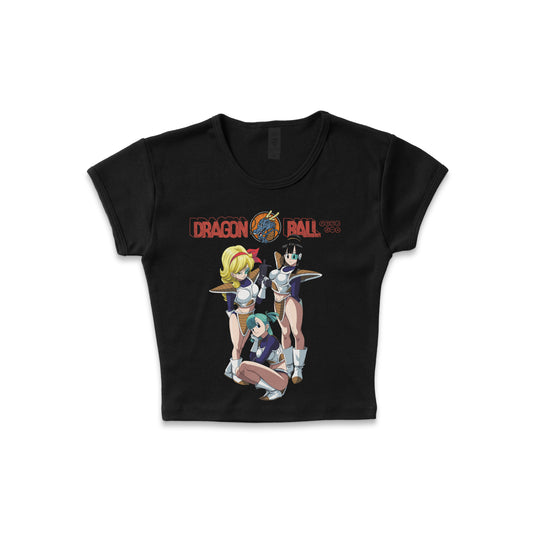 Dragon Ball Girls Saiyan Mode - LAA Baby Rib Crop Top