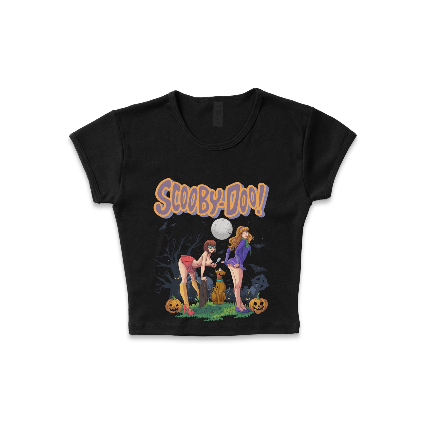 Scooby-Doo "Scooby Snacks" - LAA Baby Rib Crop Top
