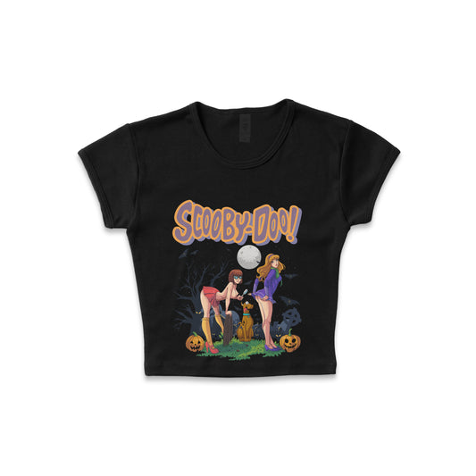 Scooby-Doo "Scooby Snacks" - LAA Baby Rib Crop Top