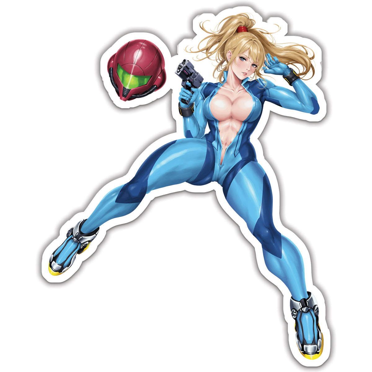 Seductress Samus Sticker