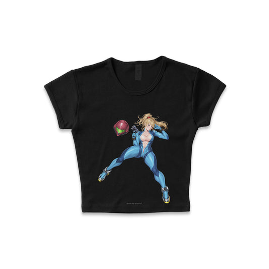 Seductress Samus - LAA Baby Rib Crop Top