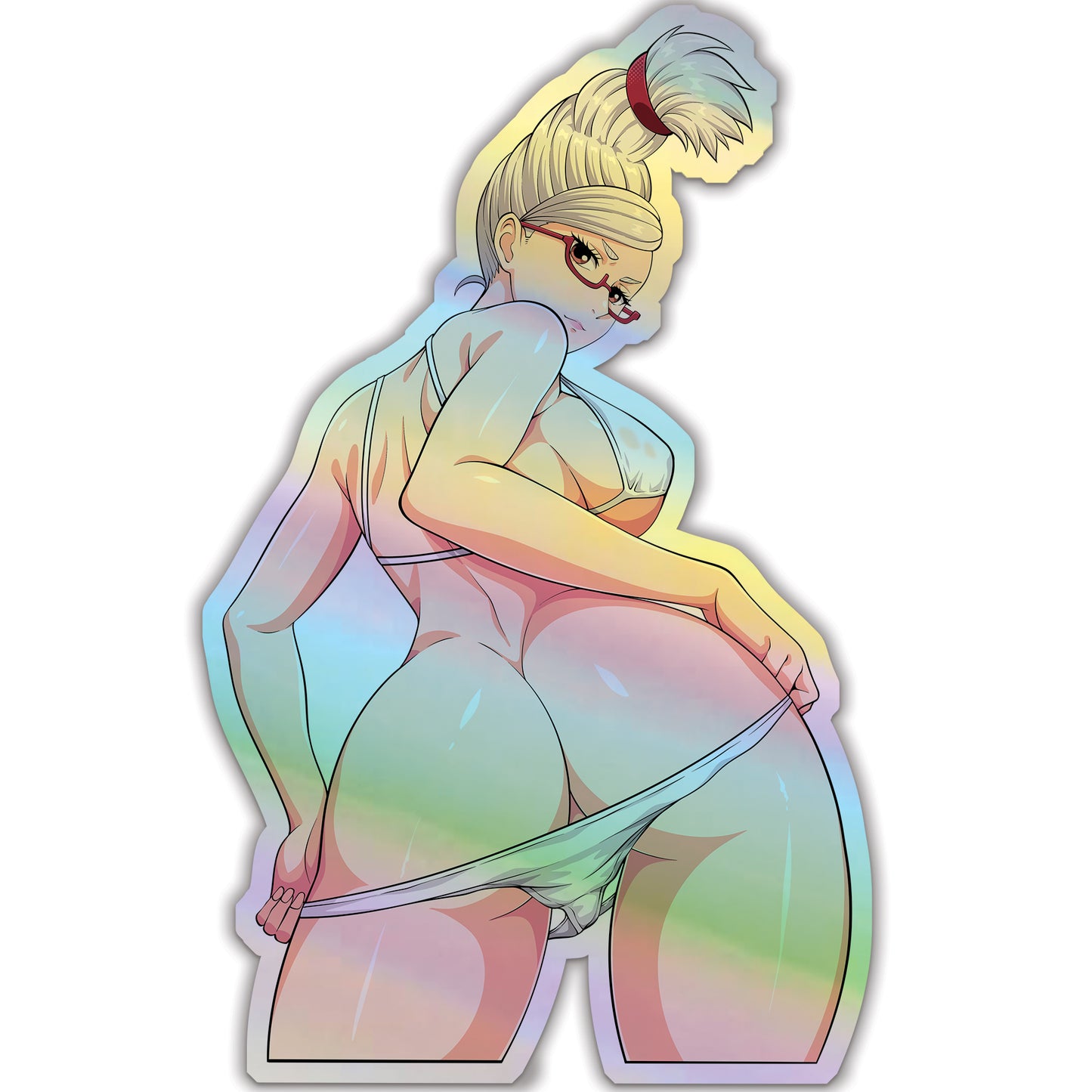 Dandadan Seiko Ayase Holographic Sticker
