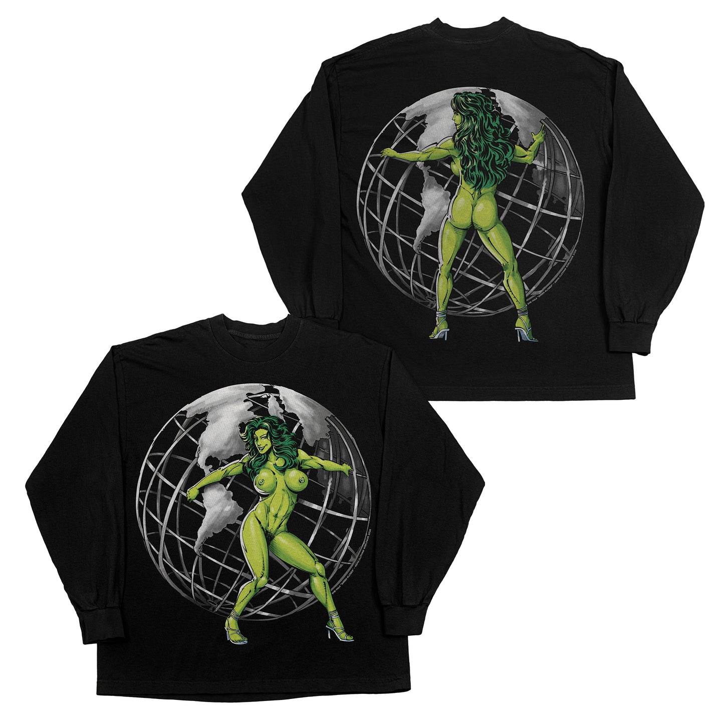 She-Hulk "Green Globes" NSFW F&B print - CC 6014