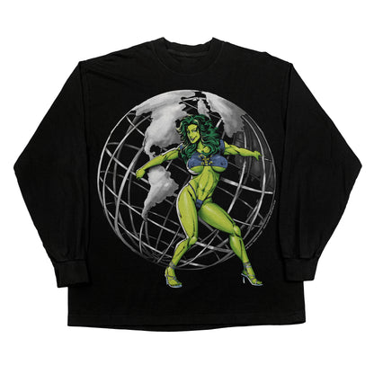 She-Hulk "Green Globes" F&B print - CC 6014