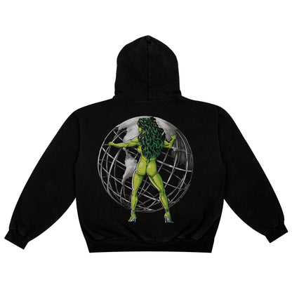 She-Hulk "Green Globes" NSFW F&B print - Hoodie