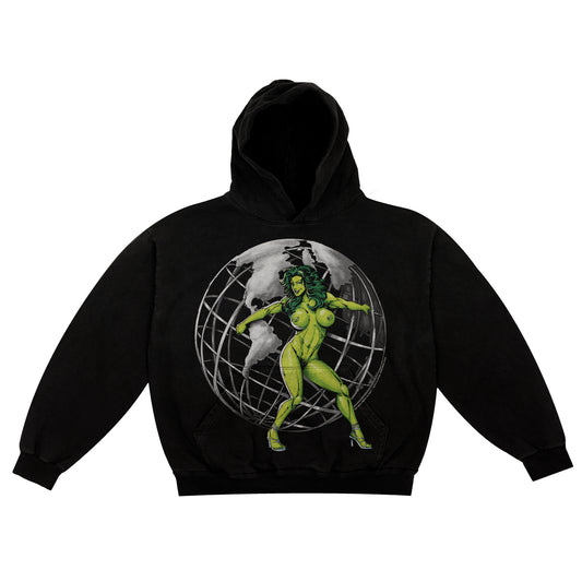 She-Hulk "Green Globes" NSFW F&B print - Hoodie