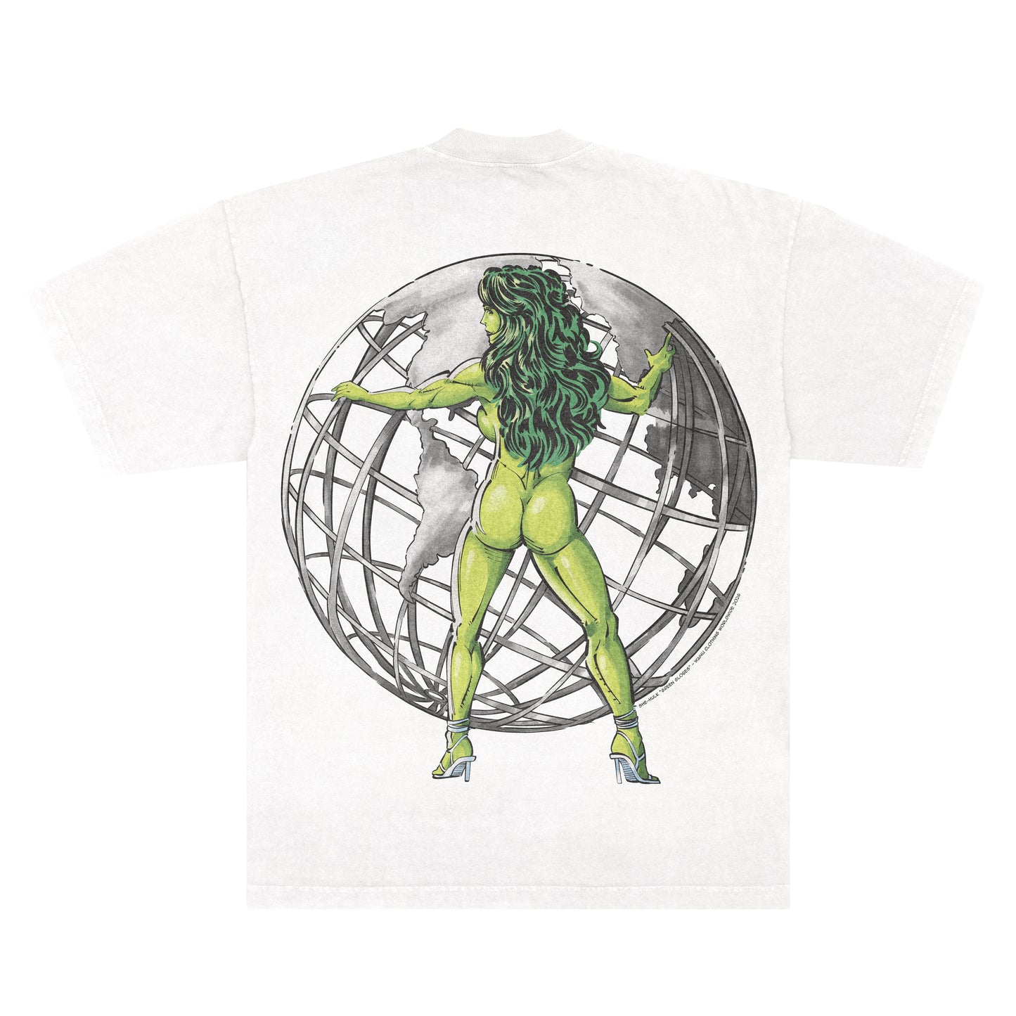 She-Hulk "Green Globes" F&B print - LAA 1801 White *Limited*