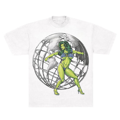 She-Hulk "Green Globes" F&B print - LAA 1801 White *Limited*