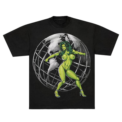 She-Hulk "Green Globes" NSFW F&B print - Tee