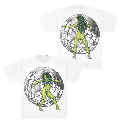 She-Hulk "Green Globes" F&B print - LAA 1801 White *Limited*