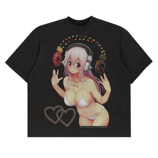 Super Sonico Valentines Day Nut - Tee