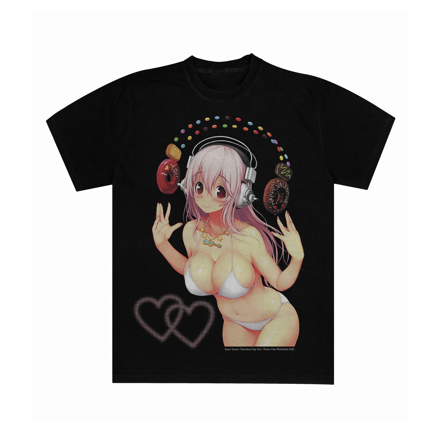 Super Sonico Valentines Day Nut - Tee