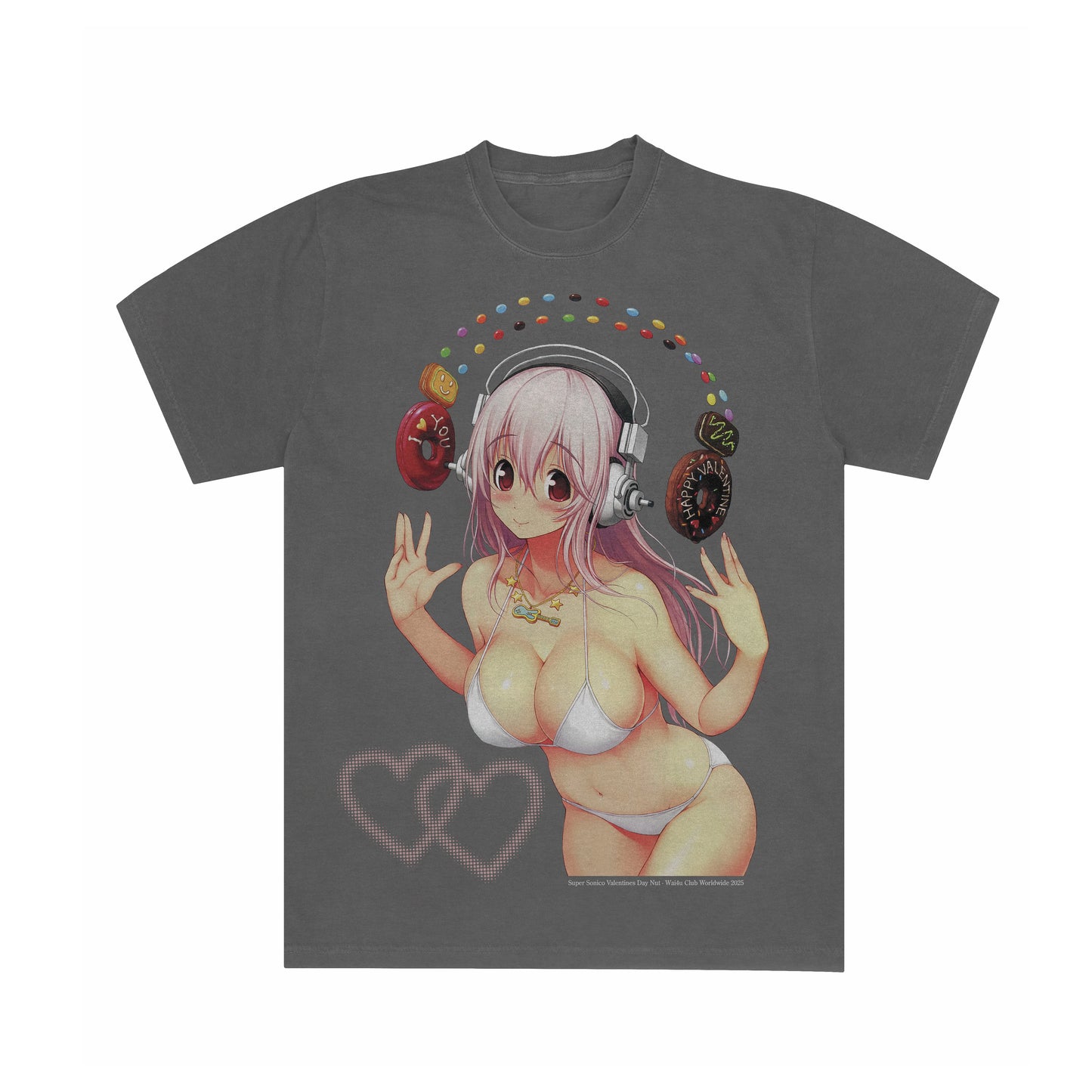 Super Sonico Valentines Day Nut - Tee