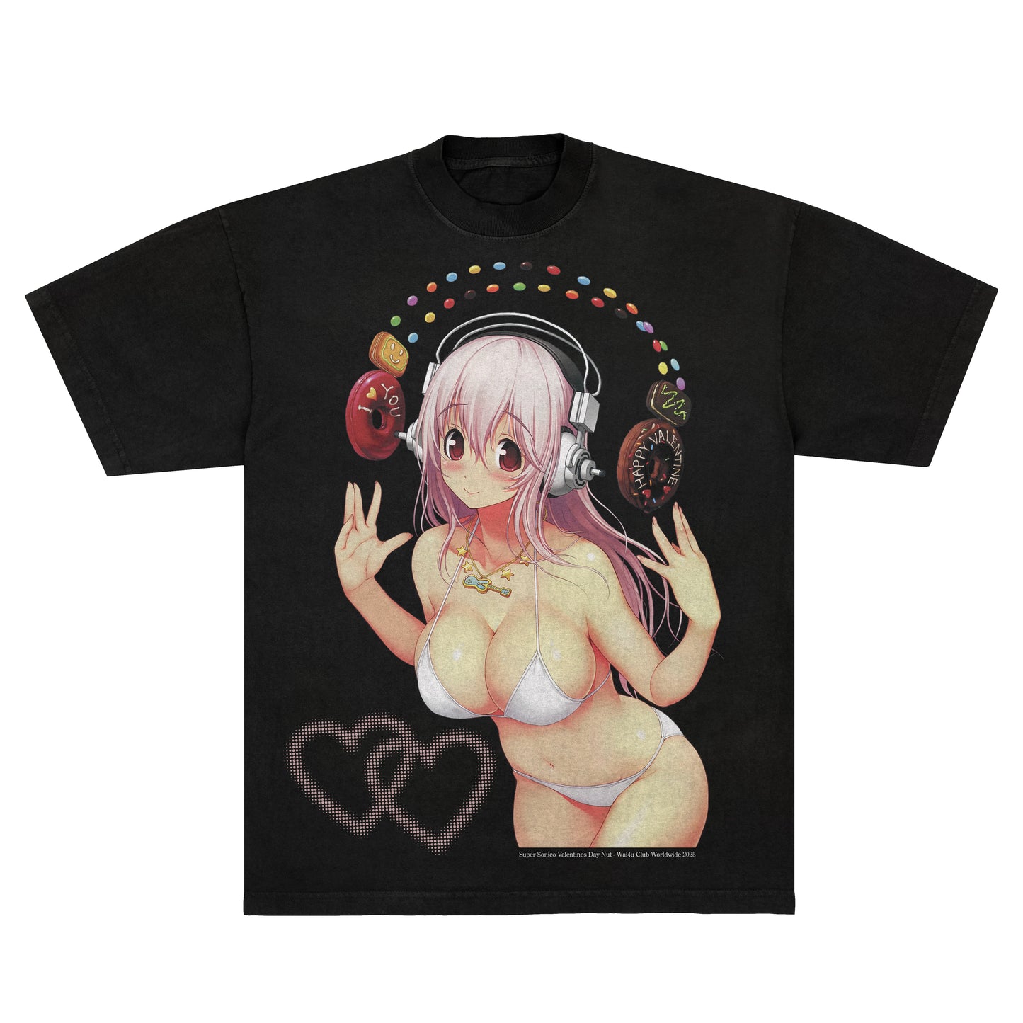 Super Sonico Valentines Day Nut - Tee
