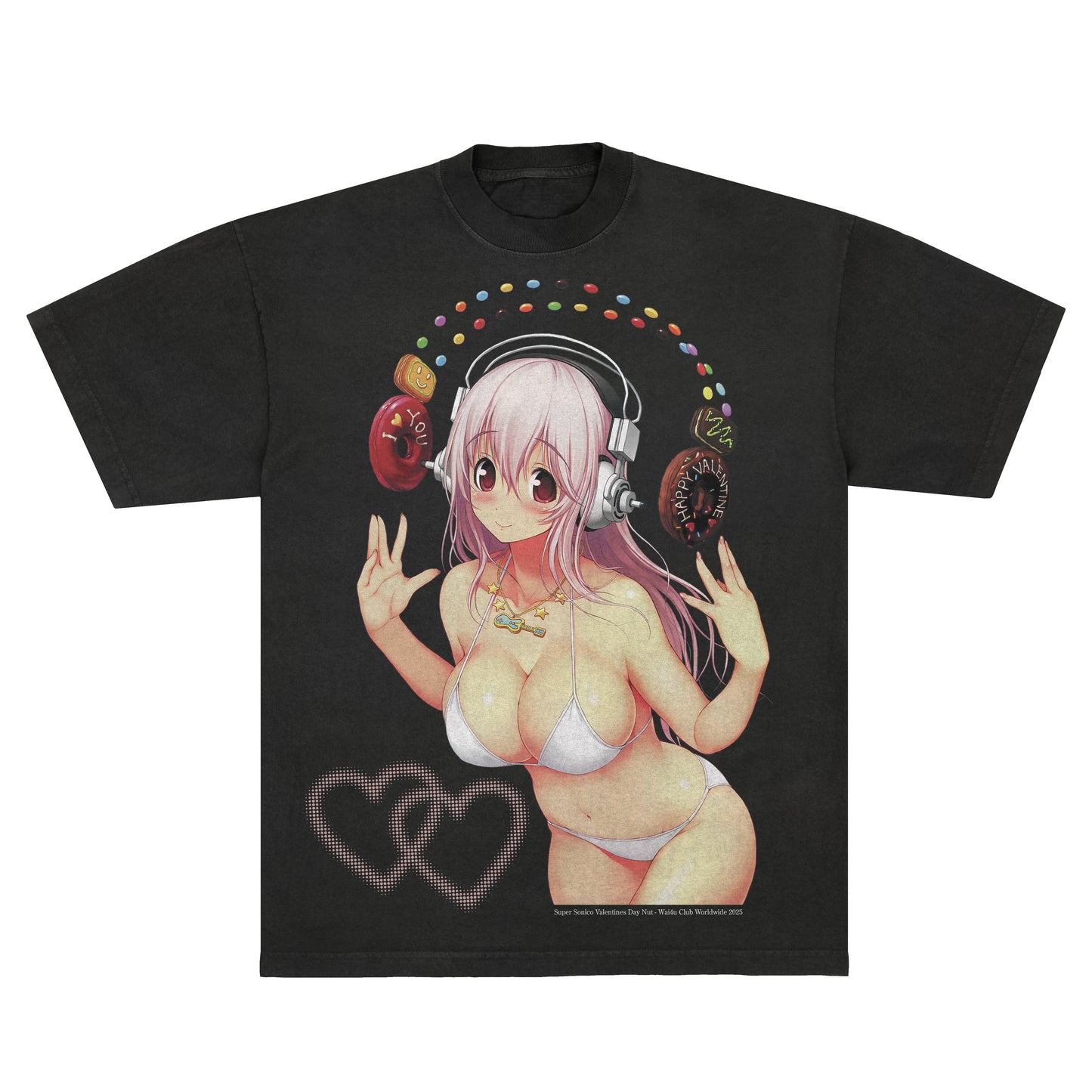 Super Sonico Valentines Day Nut - Tee