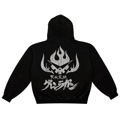 Team Dai-Gurren F & B print - Hoodie