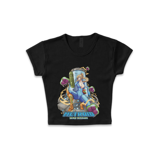 Metroid: Zero Mission - LAA Baby Rib Crop Top