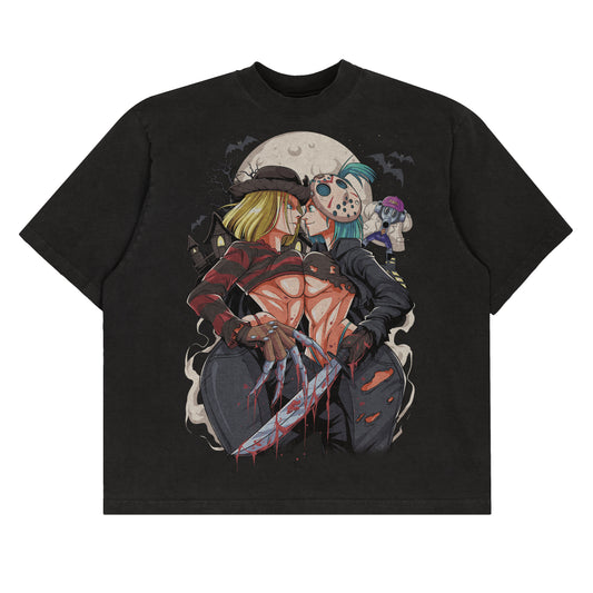Dragonball Android 18 vs Bulma - Tee