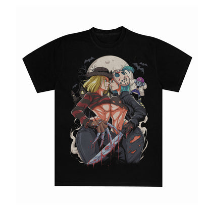 Dragonball Android 18 vs Bulma - Tee
