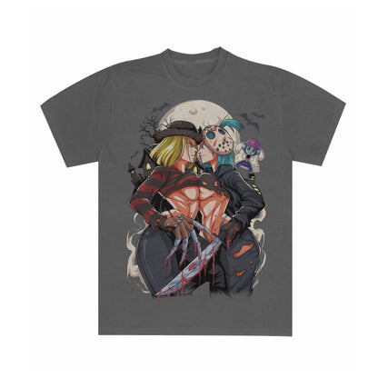 Dragonball Android 18 vs Bulma - Tee