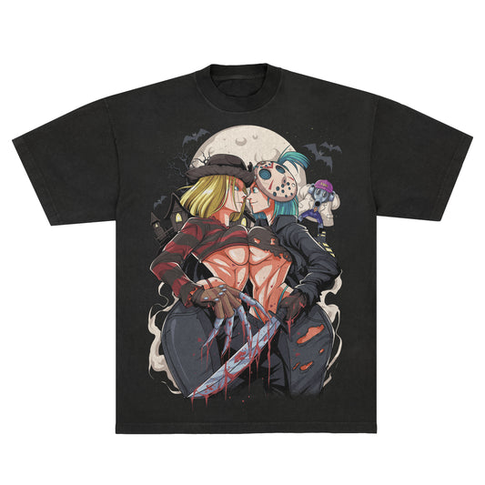 Dragonball Android 18 vs Bulma - Tee