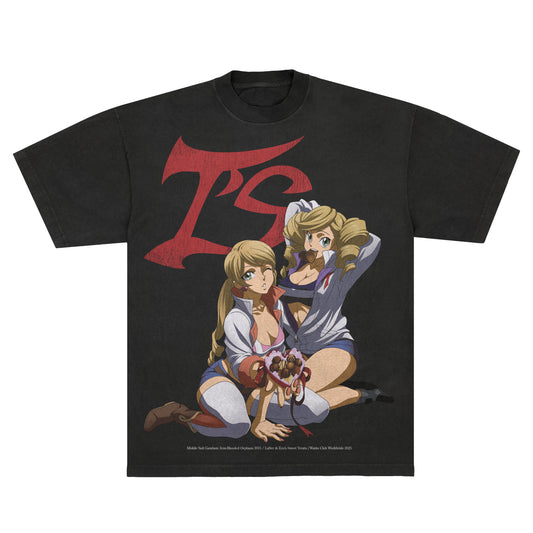 Mobile Suit Gundam: IBO Lafter & Eco's Sweet treats - Tee