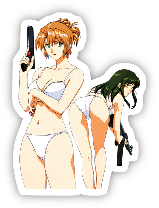 Agent Aika Intimates Sticker