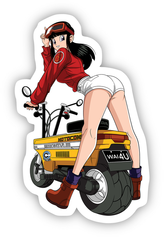 Chi-Chi Motocompo Sticker